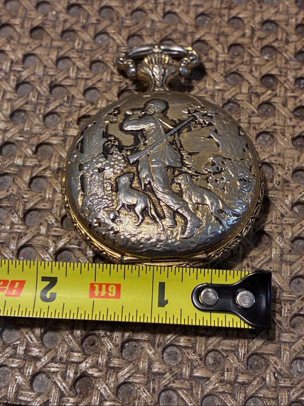 Andre Rivalle Swiss made Accent - Gold/White pocket watch